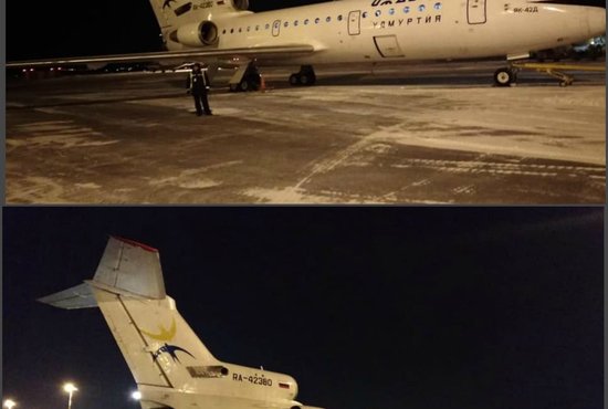 В аэропорте Кольцово приземлился самолёт, впервые совершивший рейс Челябинск-Екатеринбург. Фото: пресс-служба аэропорта Кольцово
