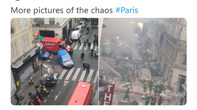 Взрыв в Париже