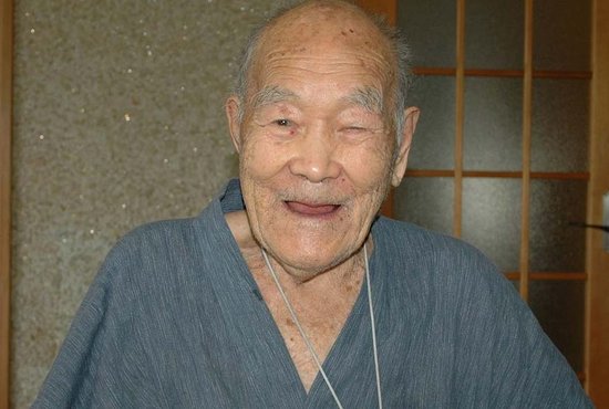 Масадзо Нонаке было 113 лет. Фото: сайт книги рекордов Гиннесса