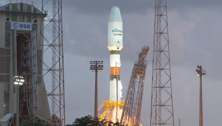28 февраля с космодрома Куру (Французская Гвиана) состоялся запуск ракеты «Союз-СТ» с первыми спутниками глобального интернета OneWeb.