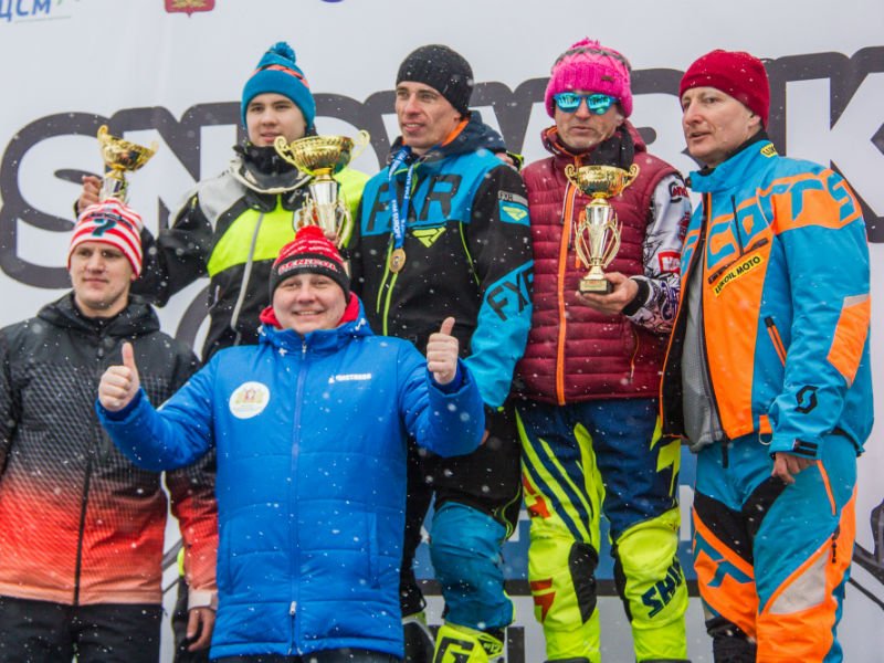 На горе Белой 2 марта прошёл первый Кубок Европы по сноубайк-кроссу