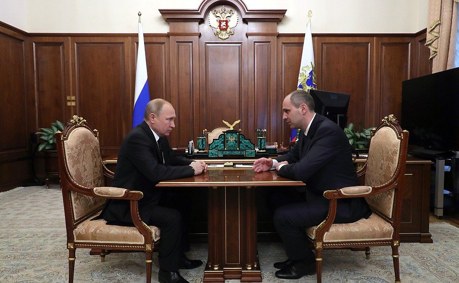Встреча Владимира Путина и Дениса Паслера