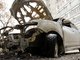 В результате пожара в Екатеринбурге на площади трёх кв. метров оказались повреждены кабина Peugeot Boxer и кузов автомобиля Mazda 3. Фото: Павел Ворожцов