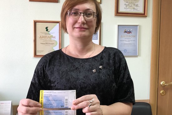 Юлия Демченко в этом году оформила подписку на "Облгазету" на свою семью и маму. Фото: Анна Кулакова.