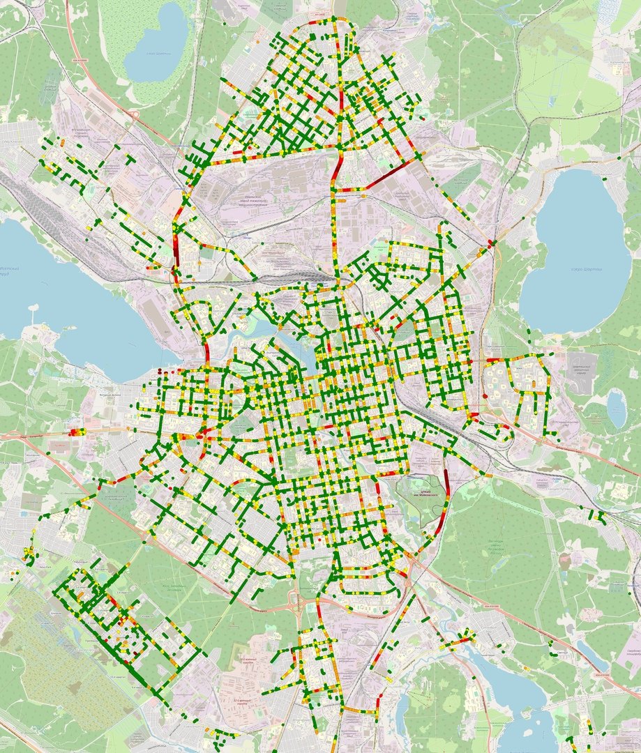 карта пешеходной доступности екатеринбурга