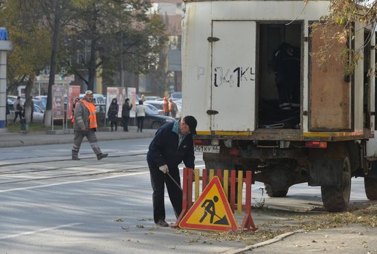 В Екатеринбурге вновь закроют участок улицы Цвиллинга. Фото: Павел Ворожцов