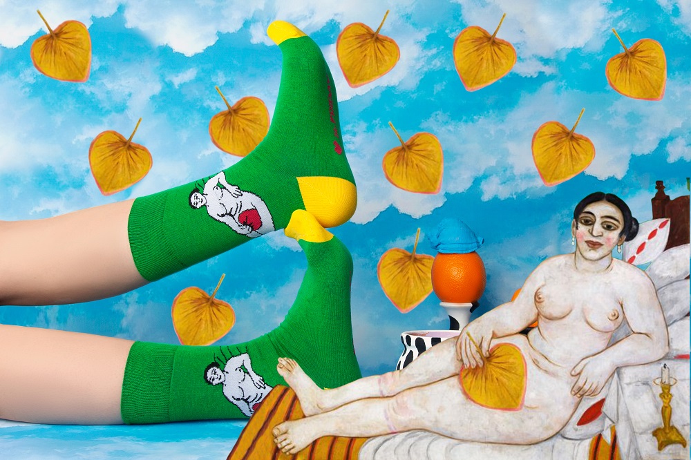 «Еврейская Венера» Михаила Ларионова, носки, подарок, Екатеринбургский музей ИЗО