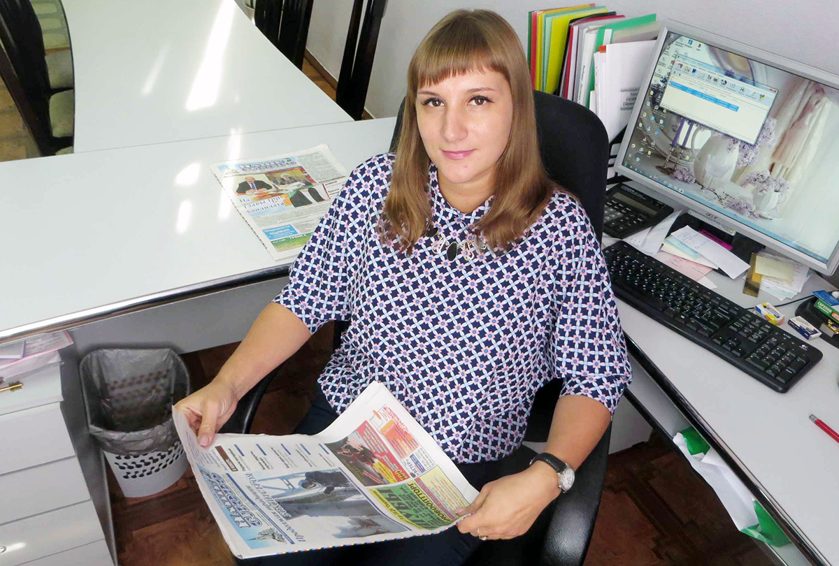 Анна Панкевич, директор газеты «Наше слово»