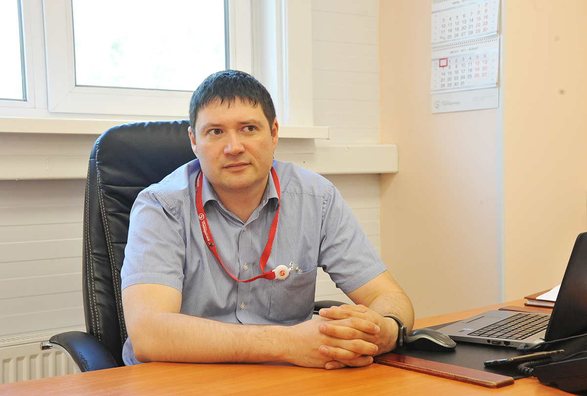 Директор РЦ X5 Retail Group в Екатеринбурге Ринат Еналеев